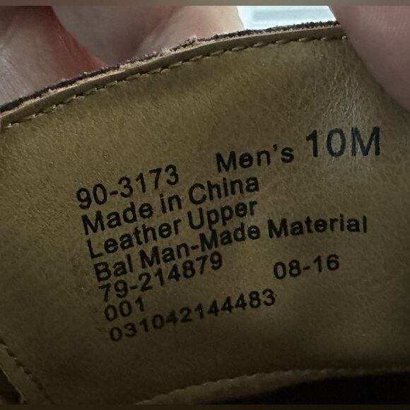 Dockers Men’s Brown Leather Dress Shoes – All Motion Comfort (10M) - Picture 11 of 13